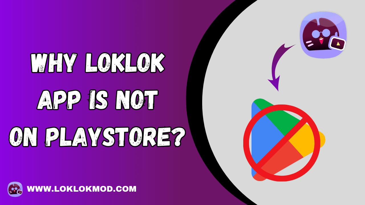 Why Loklok App is not on PlayStore?